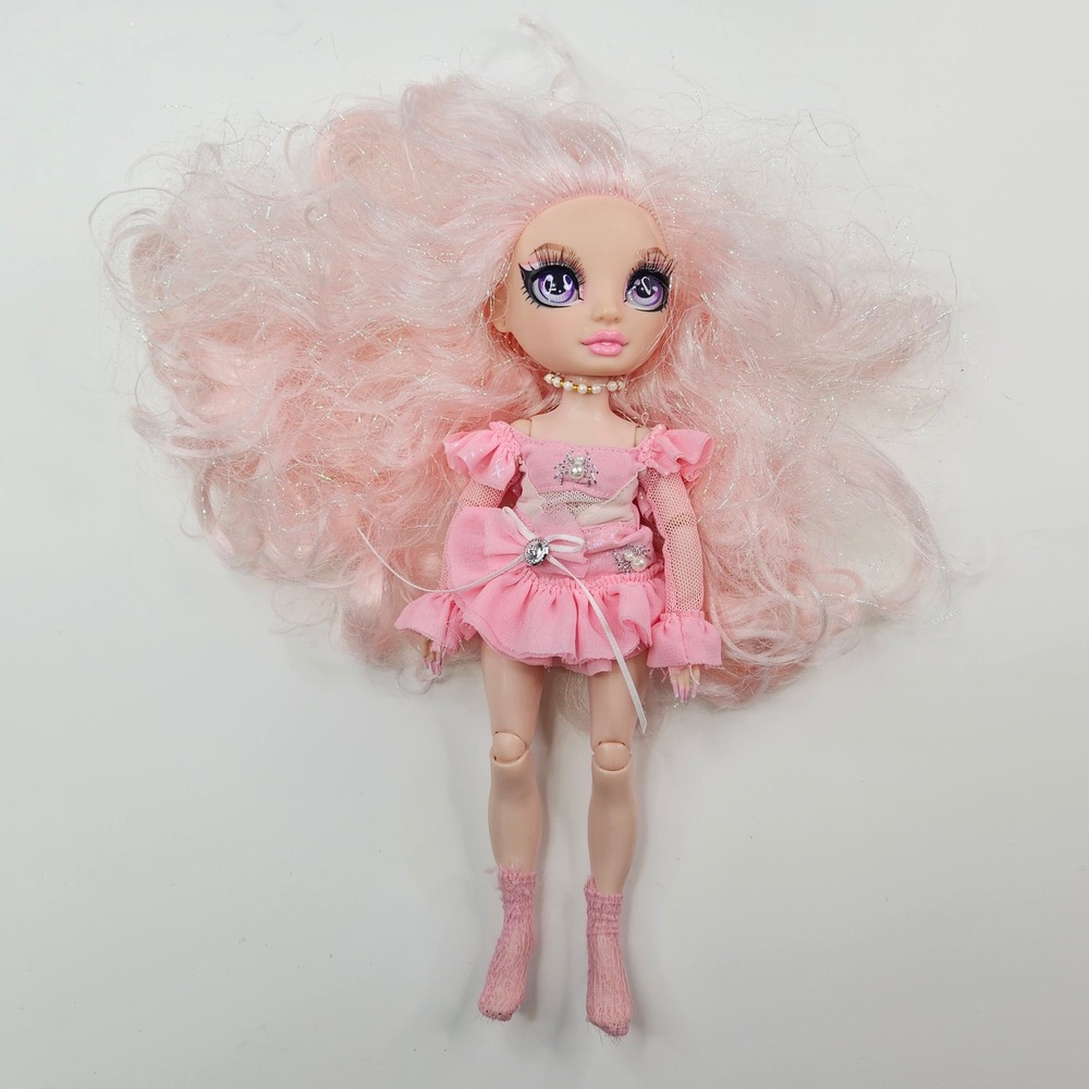 Rainbow High Bella Parker Doll Kids 11" Pink Series 2 Fashion Toy Tinsel Hair